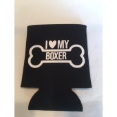Boxer Can Koozie